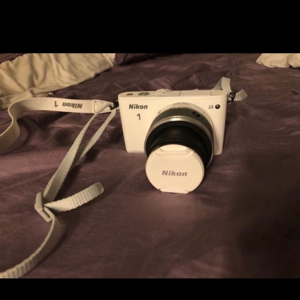 White Nikon J3 Camera